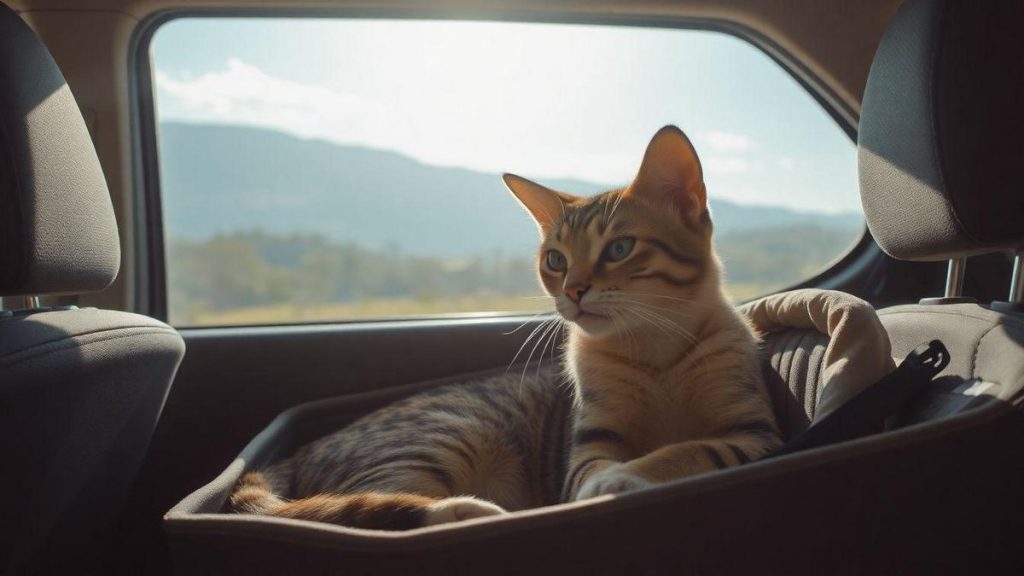 Como evitar a ansiedade em gatos durante viagens