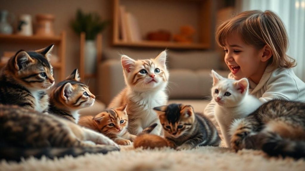 Importância da socialização para filhotes de gatos